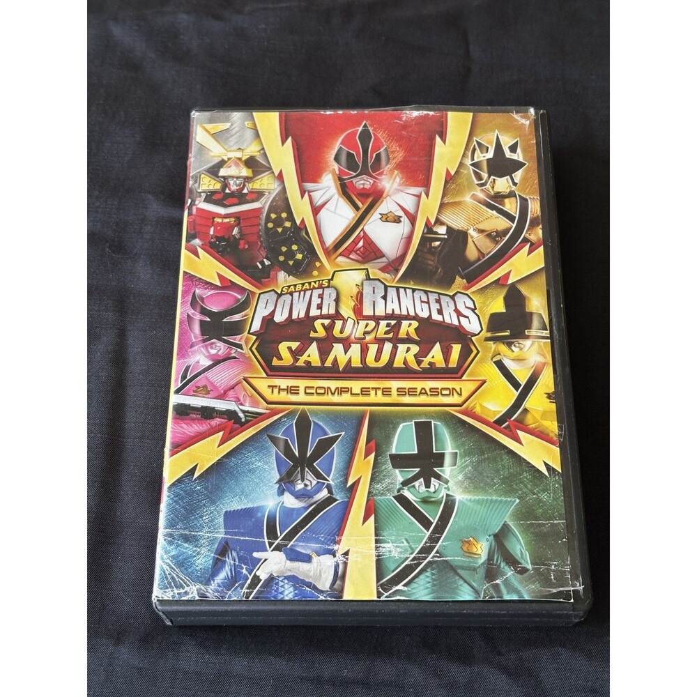 Power Rangers Super Samurai The Complete Season ( Dvd, 2012, 3- Disc Set